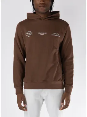     -UNDERCLUB    -FELPA HOODIE CON STAMPA GRAFICA-