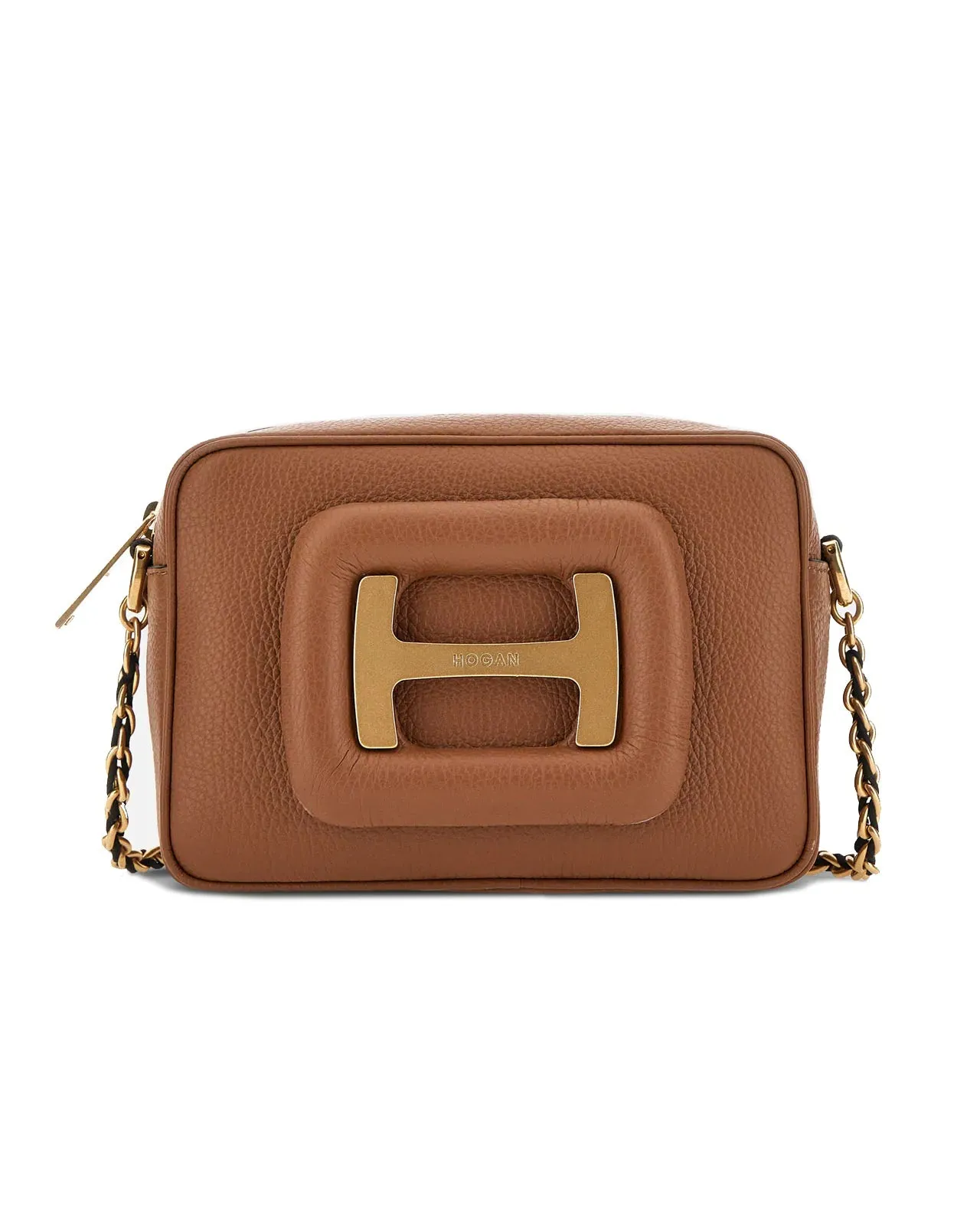 Borsa a tracolla Camera Bag pelle cuoio