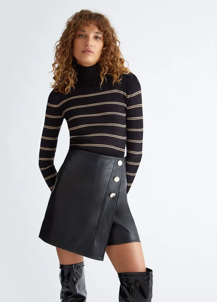 Dolcevita a righe ecosostenibile liu jo