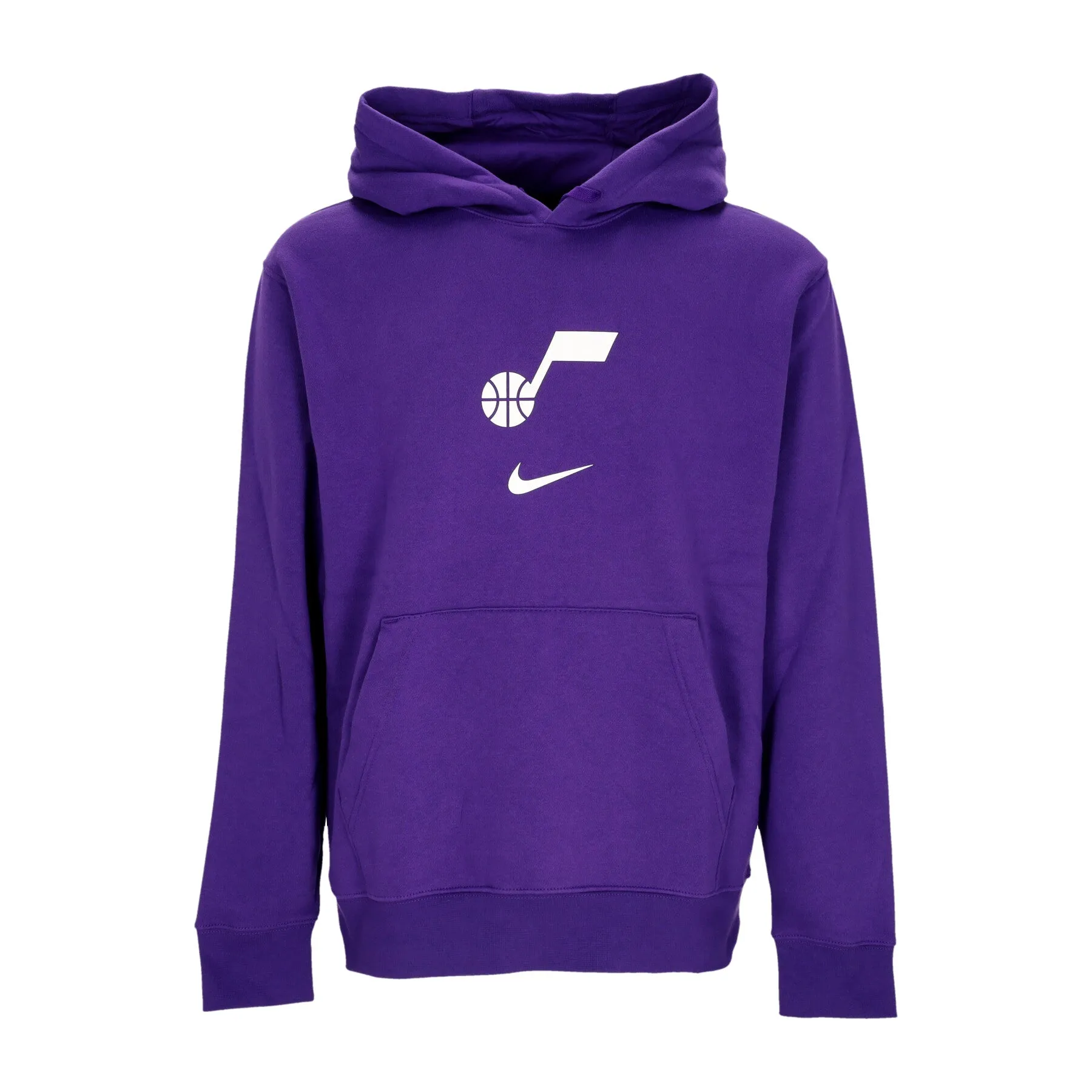 Felpa Cappuccio Uomo Nba City Edition Club Hoodie Utajaz Field Purple