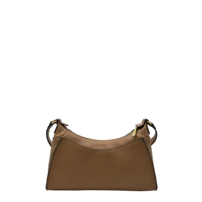 Liu Jo Borsa A Spalla Con Tasca Frontale Liu-jo Cuoio